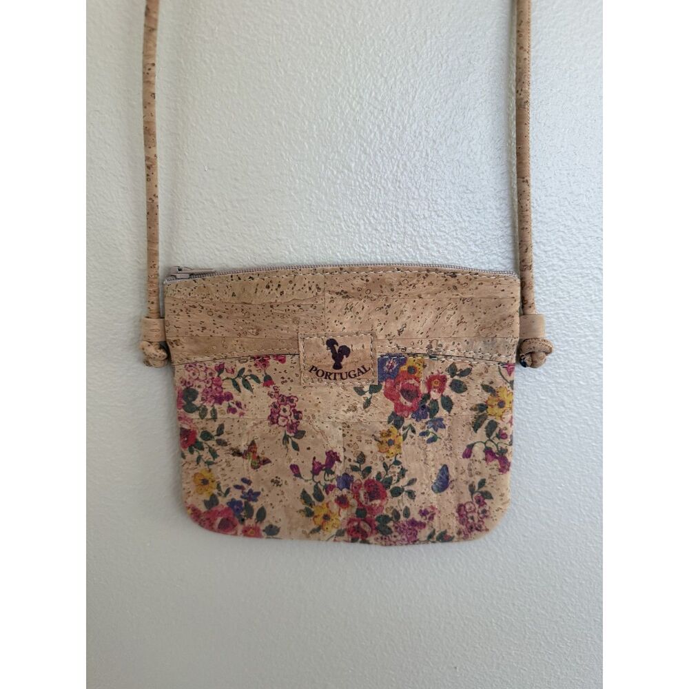 Genuine Portuguese Cork Crossbody Bag | Eco-Friendly & Vegan Leather Alternative